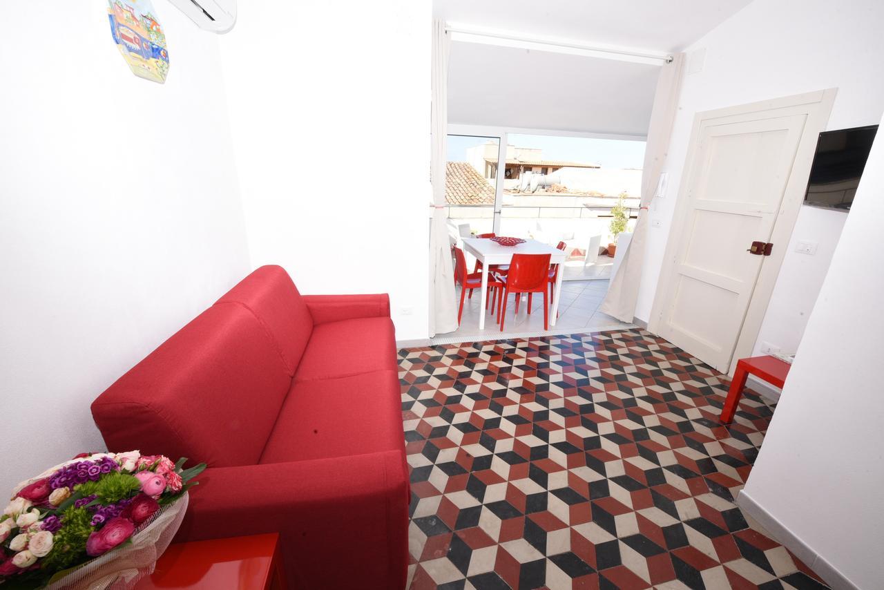카스텔라마레델골포 Terrazza In Palazzo Taormina 빌라 외부 사진
