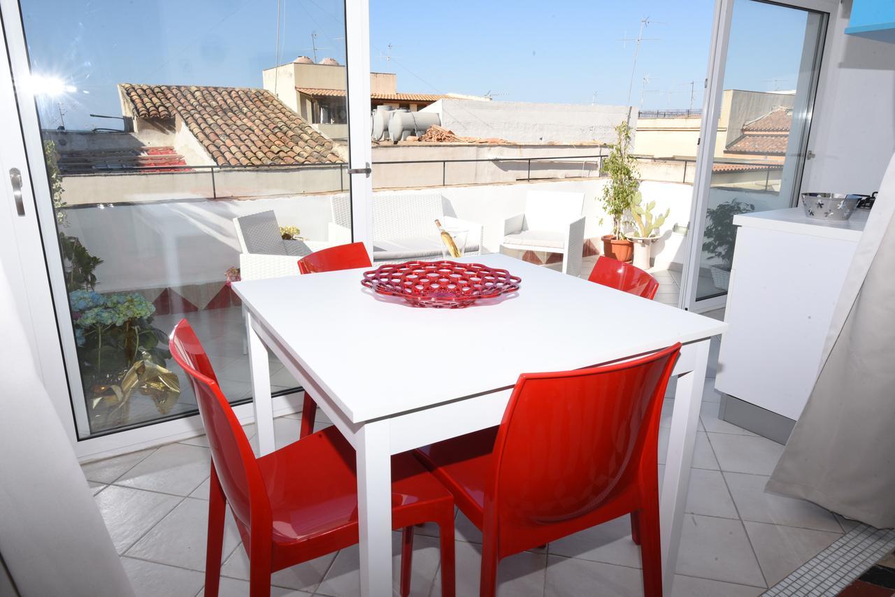 카스텔라마레델골포 Terrazza In Palazzo Taormina 빌라 외부 사진